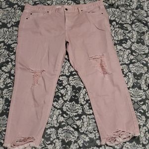 Mossimo Boyfriend Crop Jean Size 16/33R